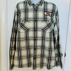 Harley Davidson Long Sleeve Button Down Shirt  XL